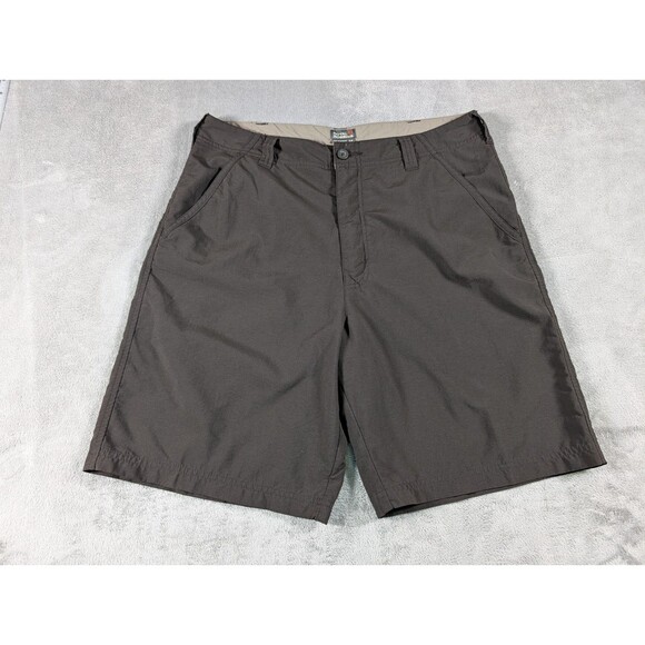 Royal Robbins Active Traveler Shorts Mens 34 Brown Nylon Hiking Casual - Picture 2 of 10